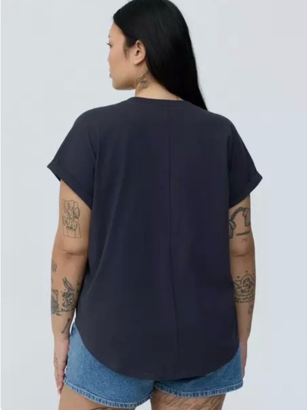 NWT Torrid Relaxed Dolman Tee - Picture 3 of 7